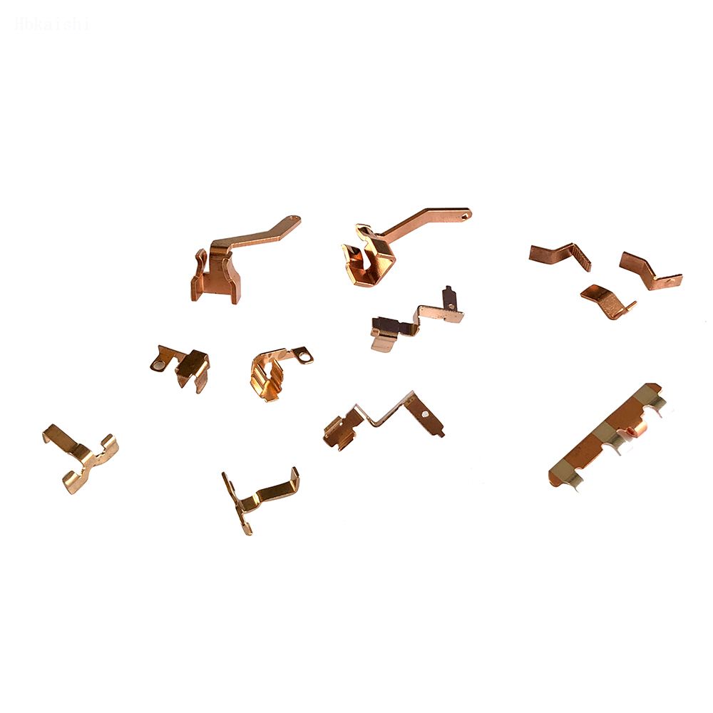 Kaishi customized sheet metal copper parts electronic terminal products