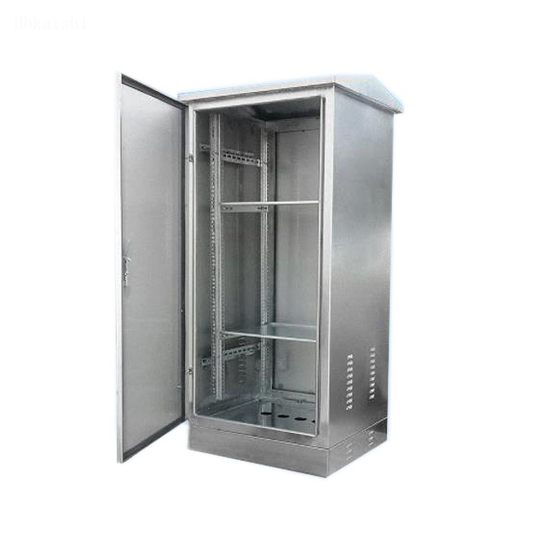 Stainless steel outdoor chassis cabinet network cabinet server cabinet communication screen wiring cabinet integrated wiring
