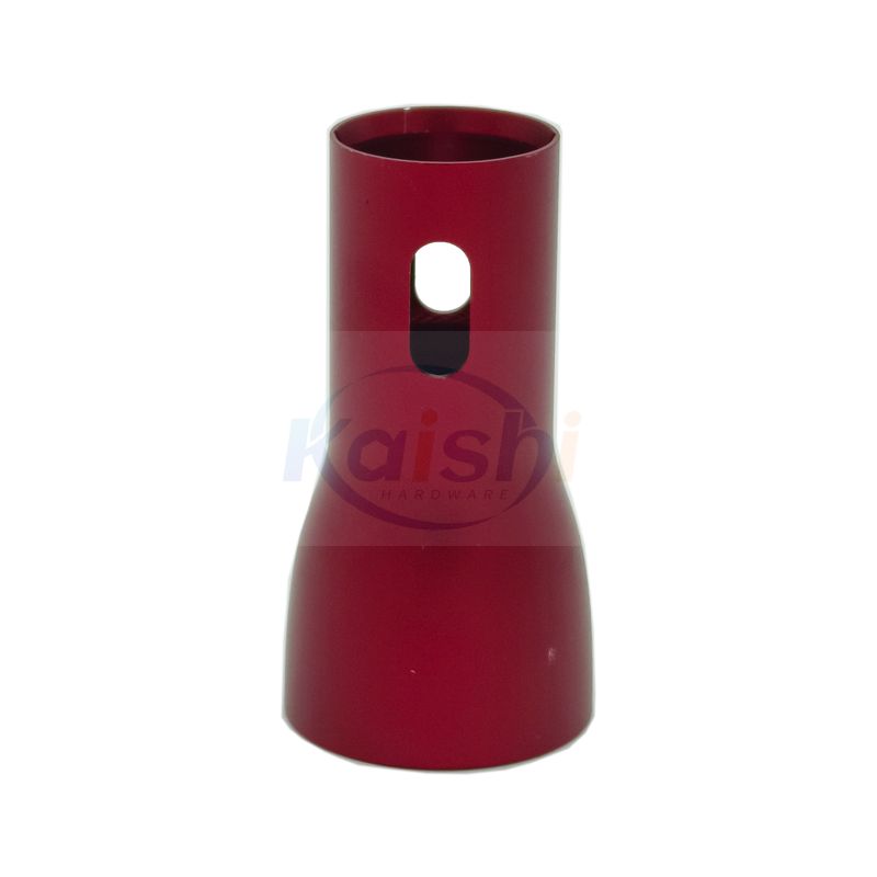 Red Anodized Precision Deep-drawn Stamping Skin Care Product Shell Customization