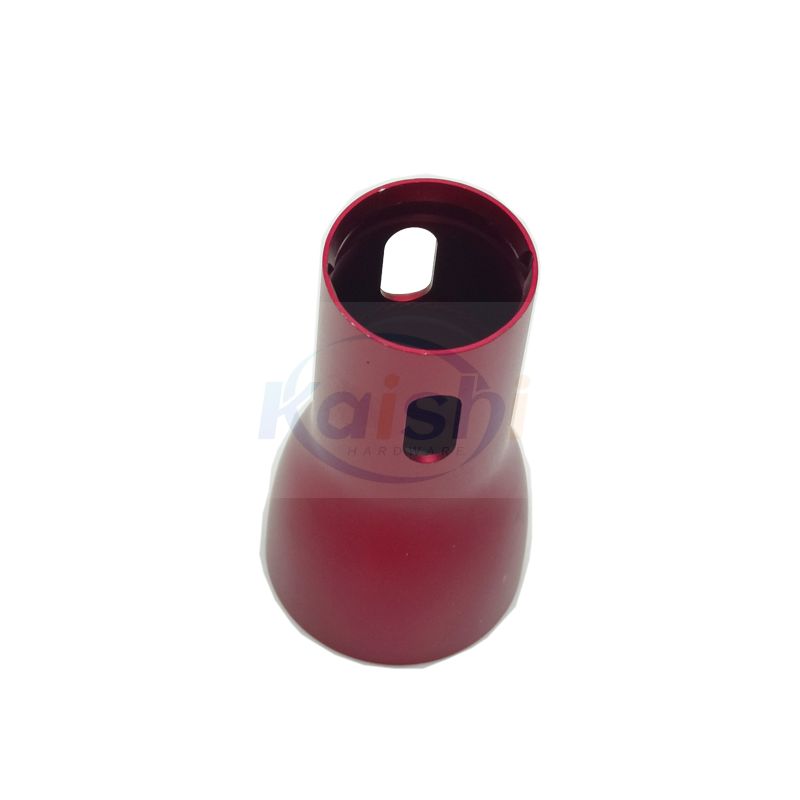 Red Anodized Precision Deep-drawn Stamping Skin Care Product Shell Customization