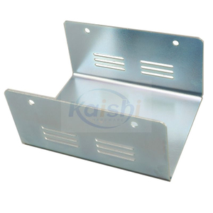 Custom metal parts, laser-cut galvanized housing hardware