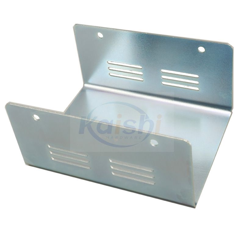 Custom metal parts, laser-cut galvanized housing hardware
