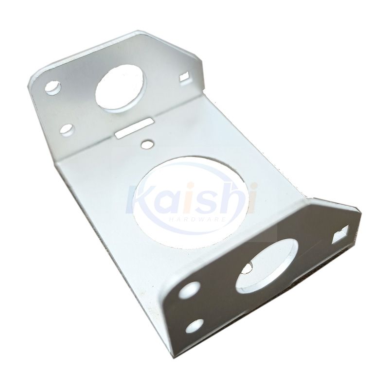 Customized metal parts laser cutting process aluminum bracket