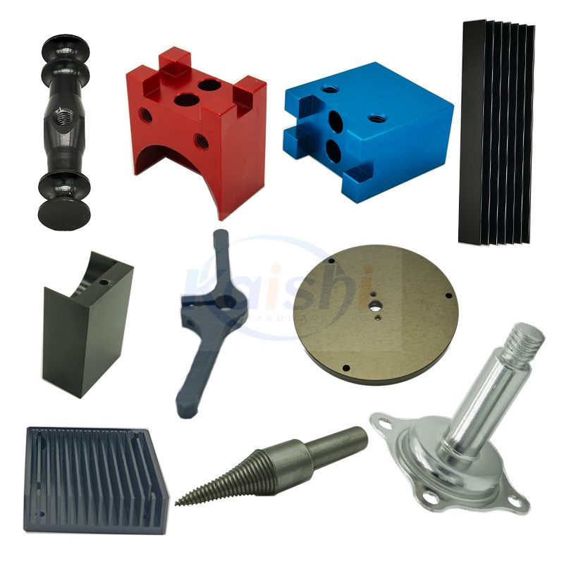 Metal Custom Aluminum Block Anodized Hardware CNC Processing