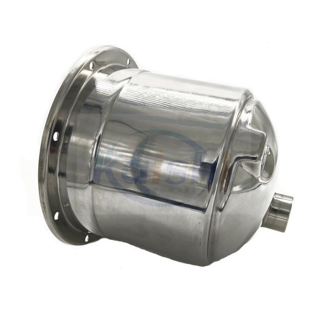 Custom-designed deep-drawn water pump housings metal products