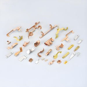 Kaishi Metal Customized Continuous Stamping Copper/Brass Electronic Terminal Parts