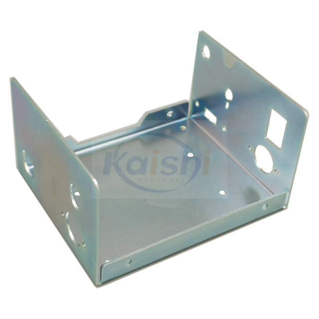 Custom metal parts, laser-cut galvanized housing hardware