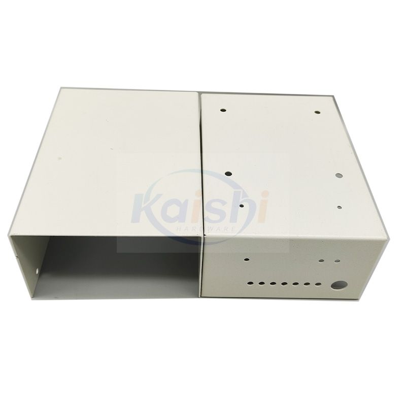 Customized white painted sheet metal box products