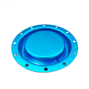 Kaishi Customized Sheet Metal Customized Aluminum Blue Anodized Metal Stamping and Stretched Parts