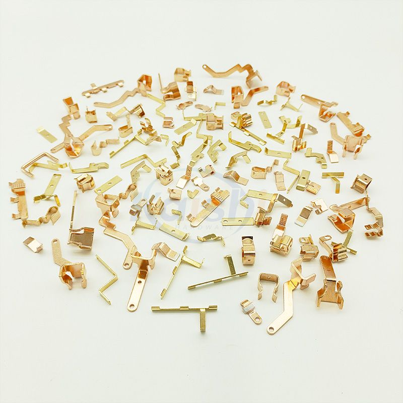 Stamped Parts Brass Parts Copper Parts Custom-made From Drawings Or Samples