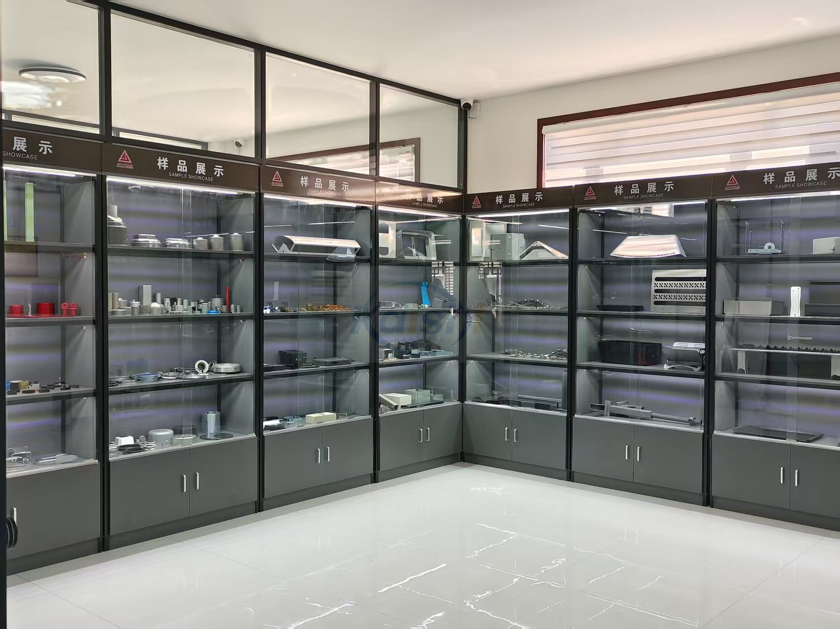 Custom aluminum housing for deep-drawn parts