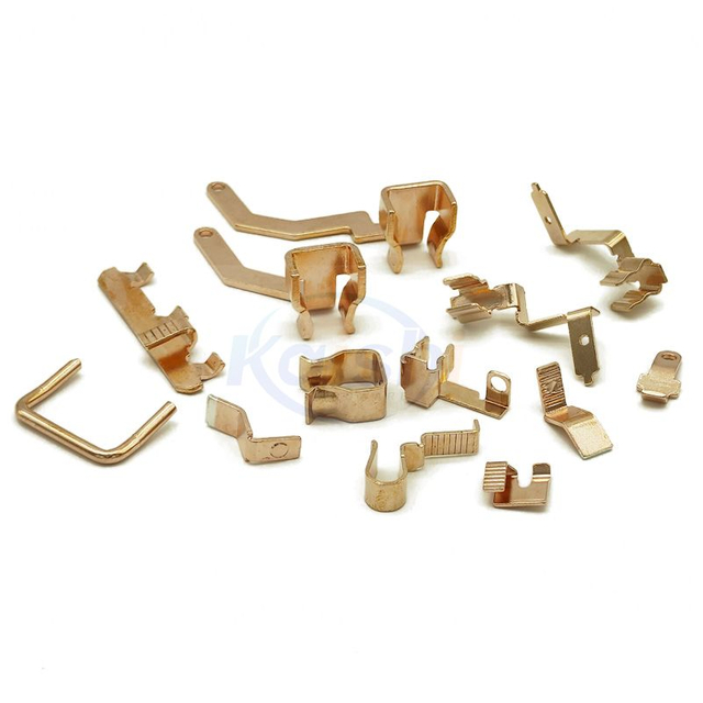 Brass stamping parts processing and customization electronic terminal bullet gasket