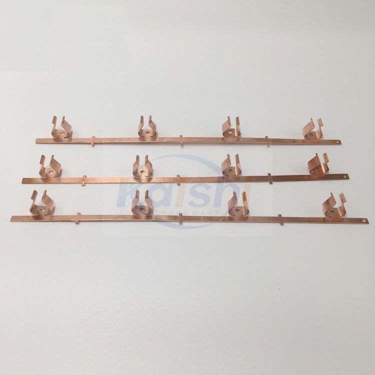 Precision Electronic Connectors Copper Stamping Process