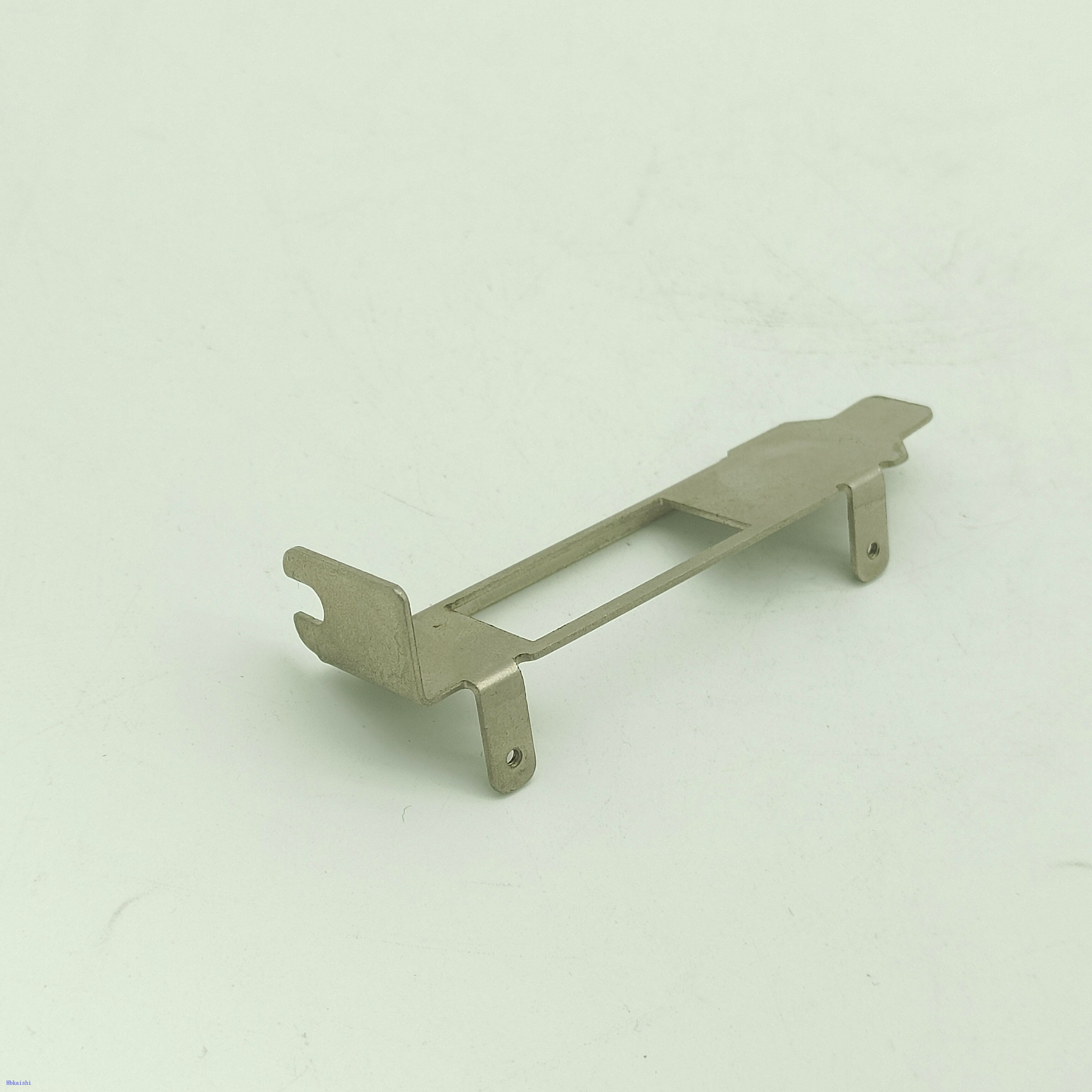 Sheet metal processing stamping bending PCI computer aluminum bracket size specifications can be customized