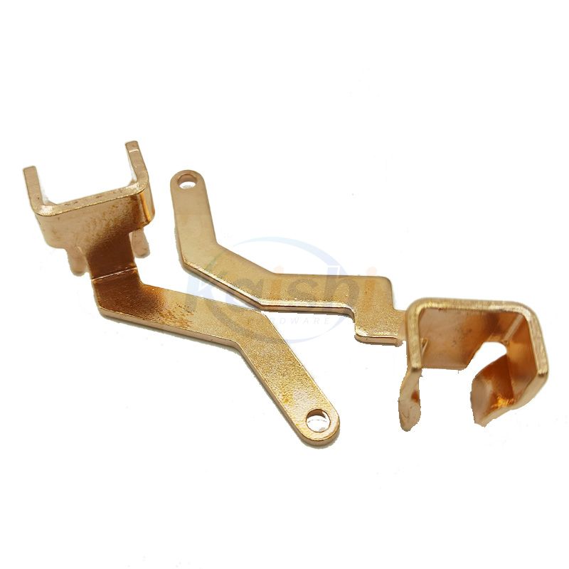 Brass stamping parts processing and customization electronic terminal bullet gasket