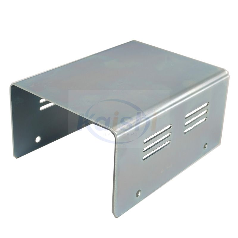 Custom metal parts, laser-cut galvanized housing hardware