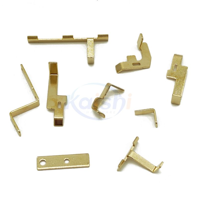 Brass stamping parts processing and customization electronic terminal bullet gasket