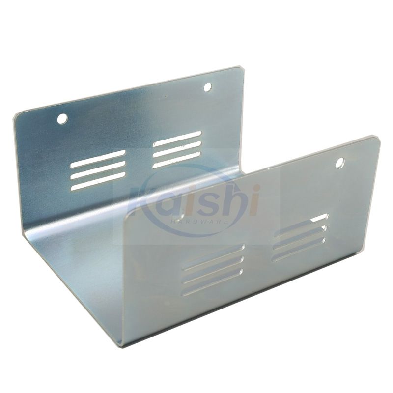 Custom metal parts, laser-cut galvanized housing hardware