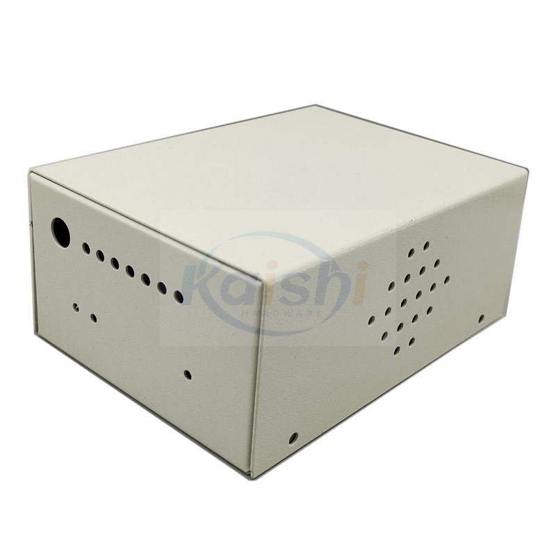 Customized white painted sheet metal box products