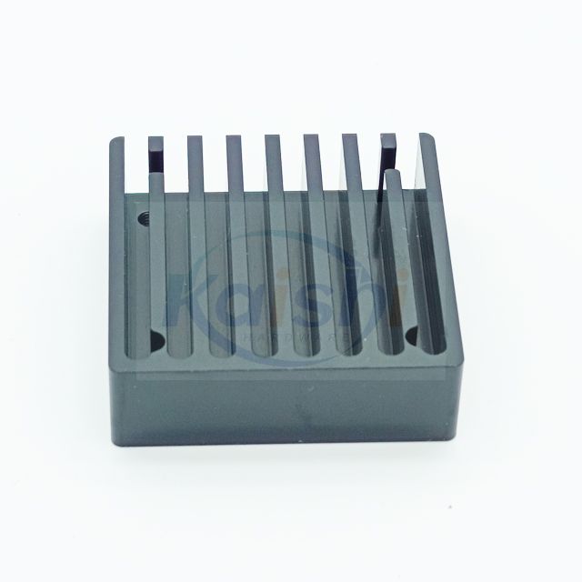 CNC Machining Aluminum Block Exhaust Fan Parts Anodized Customized