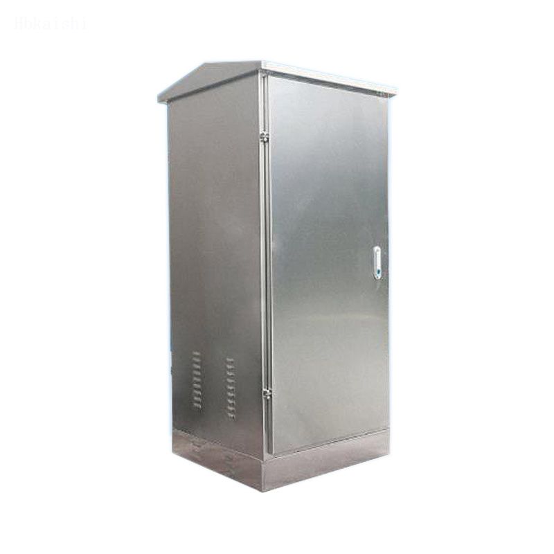 Stainless steel outdoor chassis cabinet network cabinet server cabinet communication screen wiring cabinet integrated wiring