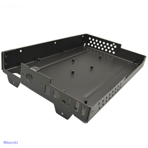 Kaishi customized sheet metal box aluminum black spray chassis cabinet stamping parts