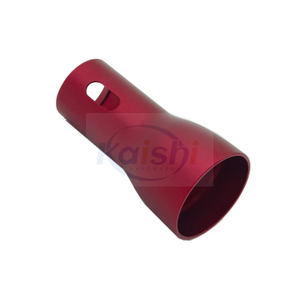 Red Anodized Precision Deep-drawn Stamping Skin Care Product Shell Customization