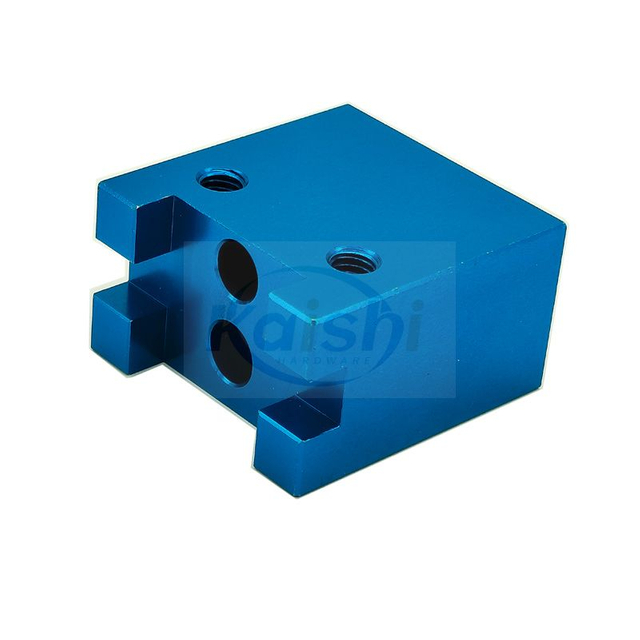 Kaishi Custom CNC Machined Aluminum Blocks – Anodized Non-Standard Parts